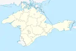 Simferopol is located in Crimea