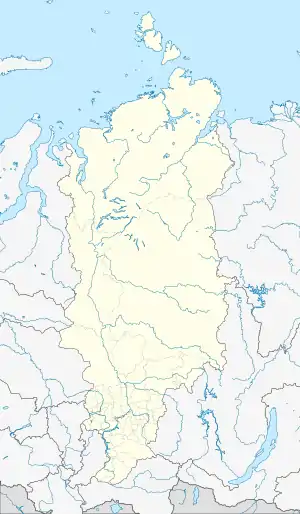 Turukhansk is located in Krasnoyarsk Krai