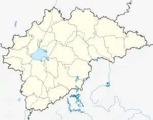 Chudovo is located in Novgorod Oblast