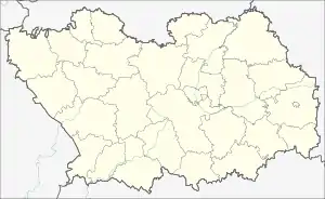 Kamenka is located in Penza Oblast