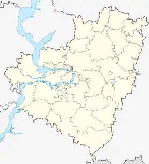 Chapayevsk is located in Samara Oblast