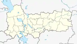 Gryazovets is located in Vologda Oblast