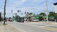 Main Owensville intersection at US Rt. 50 and Ohio Rt. 132