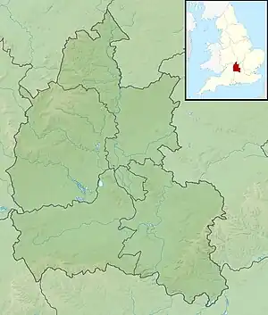 Map of Oxfordshire