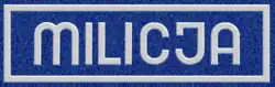 Milicja patch