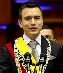 Daniel Noboa, 48th president of Ecuador (MBA, 2019)