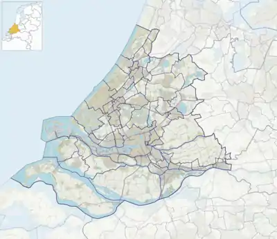 Strijen is located in South Holland