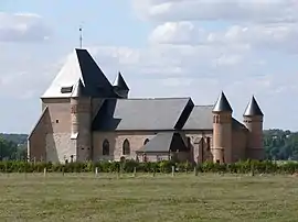 The church of Flavigny-le-Grand-et-Beaurain