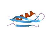 2fjz: Structure of the Alzheimer's Amyloid Precursor Protein (APP) copper binding domain (residues 133 to 189) in 'small unit cell' form, metal-free