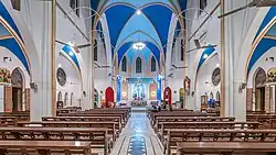 Interior of the cathedral