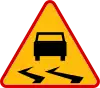 A-15 "slippery road surface"