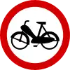 B-10 "no entry for electric bicycles"