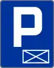 D-18a "parking – reserved space"