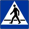 D-6 "pedestrian crossing"