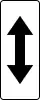 T-25b "plate indicating continuation of stopping or parking prohibition"