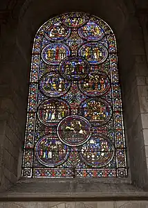 The Thomas Becket window (early 13th century)