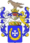 Coat of arms of baron Józef Borowski (1808)