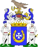 Coat of arms of Count Stanisław Grzębski (1804)