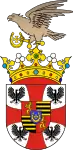 Coat of arms of Marquesses Myszkowski (1597)