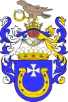 Coat of arms of Count Maksymilian Zborowski (1792)