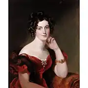 Lady Elizabeth Harcourt, eldest daughter of 2nd Earl of Lucan and wife of George Harcourt