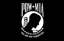 Flag of the National League of Families POW/MIA