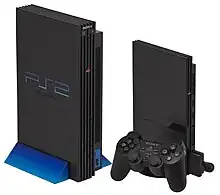 The sixth and seventh generation of video game consoles like PlayStation 2 (pictured), Xbox, and the GameCube were a hit in the 2000s. Sleeper hits like Katamari Damacy released on the PlayStation 2, and more popular games like Grand Theft Auto: San Andreas and Tony Hawk's Pro Skater 3 were released on the PlayStation 2 and Xbox.