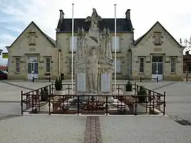 War memorial and town hall