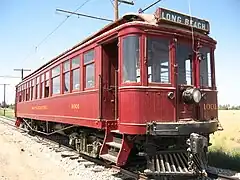 "Red car" of the Pacific Electric