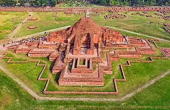 Somapura Mahavihara (Bangladesh), unknown architect, c.8th century AD