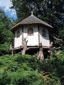 The reconstructed hermitage