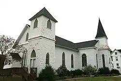 Painter-Garrisons United Methodist Church, founded in 1784.