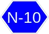 National Highway 10 shield}}