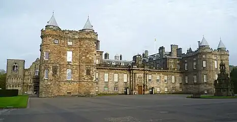 A picture of Holyrood Palace