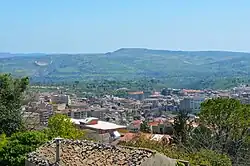 View of the town from the acropolis of ancient Akrai