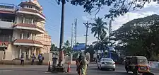 Pallimoola (Church Corner), the main road cross in Ramavarmapuram