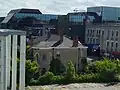 The Pankhurst Centre as seen from the Manchester Royal Infirmary car park