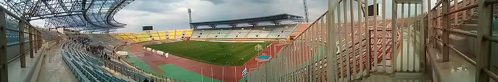 Panorama of the stadium