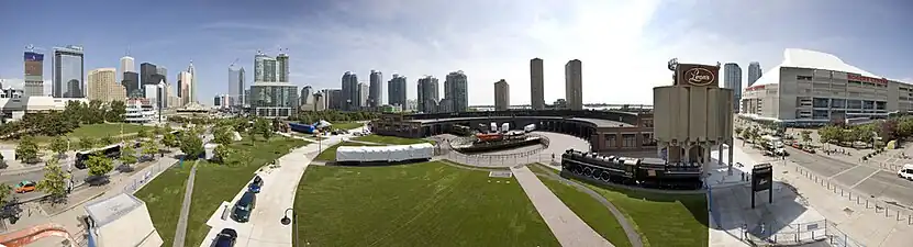 Panoramic View of Roundhouse Park