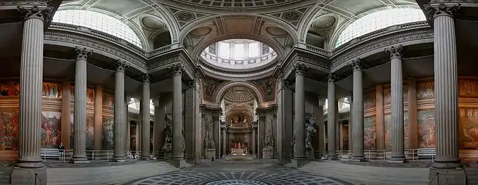 Interior of the Panthéon