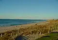 Papamoa Beach from the Papamoa Domain