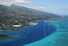 Puna'auia, in the southern suburbs of Papeʻete