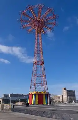 The Parachute Jump ride