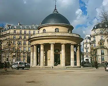 La Rotonde customs barrier, Parc Monceau, by Claude Nicolas Ledoux