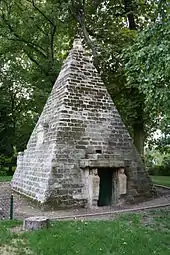 Pyramid in the gardens of Parc Monceau, Paris, unknown architect, 1778