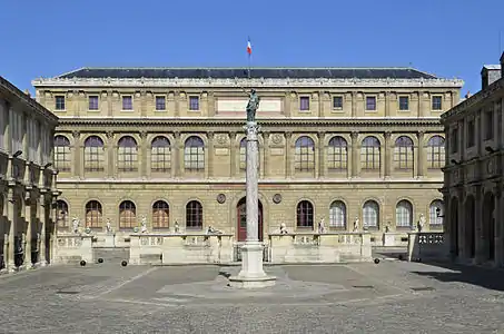 The École des beaux-arts by François Debret (1819–32) then Félix Duban  (1832–70)