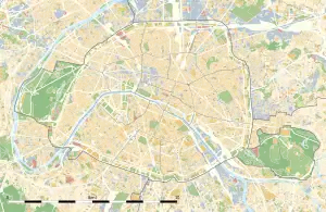 Bastille is located in Paris