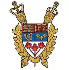 Official emblemThe emblem incorporates key visual elements from each of the partnering institutions that make up PPS. The Senate and House of Commons are represented by the Parliament coat of arms and surrounded by gold maple leaves similar to those used in the RCMP emblem. The combination of these elements represents the unification of the Senate and House of Commons Protection Services with the former Parliament Hill Security Unit.