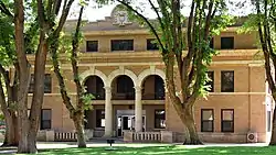 The Parmer County Courthouse in Farwell