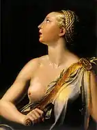 Lucretia by Parmigianino, c. 1540